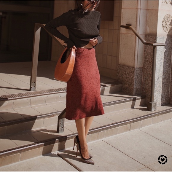 Rails Dresses & Skirts - Rails - dark red spotted skit